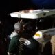 JASAD Rahelifa Malau dalam peti mati dimasukkan ke mobil jenazah. Foto : Waspada/Ist