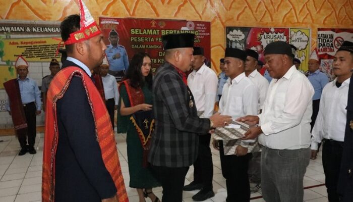 677 WBP Lapas Siborongborong Dan Rutan Tarutung Dapat Remisi Umum