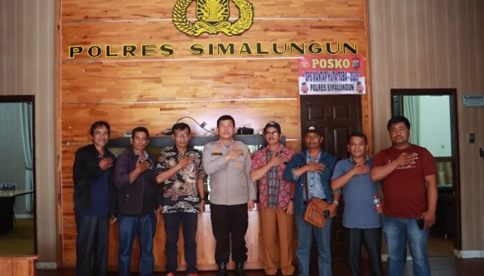 GKPS Tigarunggu Dukung Polres Simalungun Jaga Kamtibmas