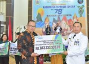 BPJamsostek P.Sidimpuan Serahkan Santunan Rp843 Juta Untuk Warga Tapteng