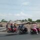 Kondisi lima unit ruko tiga lantai yang ambruk di Jalan T Amir Hamzah, Tandam Hulu II, kecamatan Hamparan Perak, Kabupaten Deliserdang. (Waspada/Ria Hamdani)