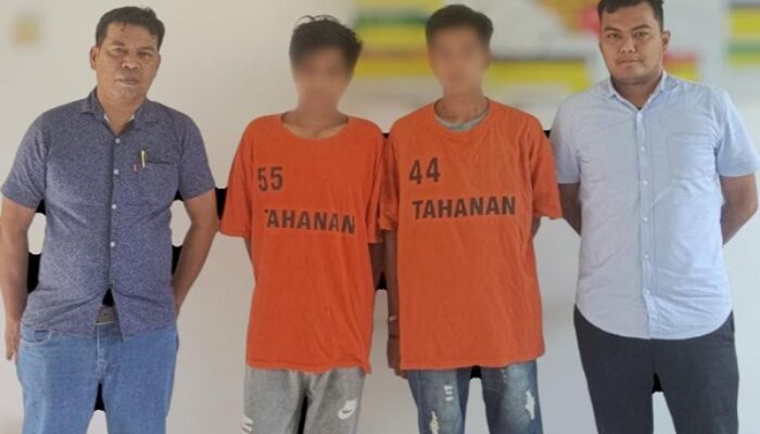 Dua Pemain Sabu Di Nagori Bandarsiantar Ditangkap