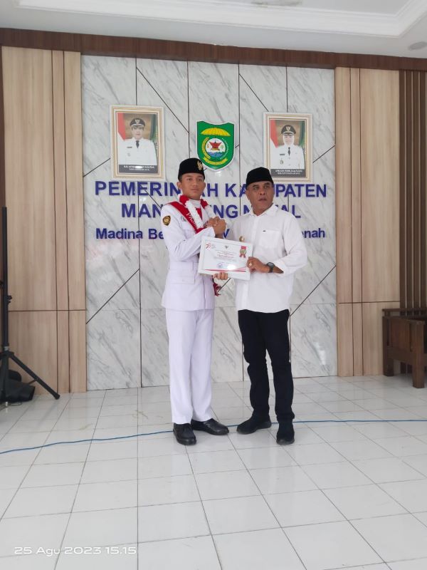 Bupati Madina Sambut Hangat Kepulangan Paskibraka Nasional