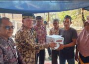 Disdik Santuni Korban Kebakaran