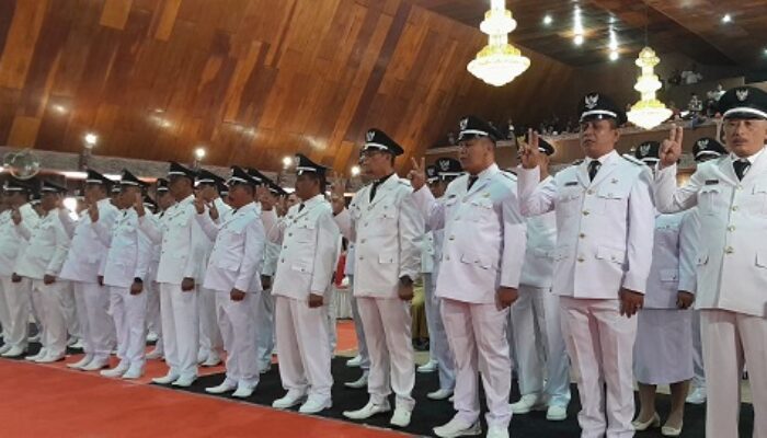 41 Kepala Desa Di Taput Dilantik