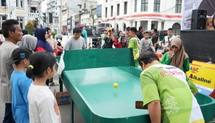 Melalui CFD Wali Kota Medan Beri Ruang Bagi Disabilitas Mempromosikan Olahraga