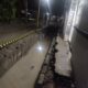 LOKASI pengerjaan drainase kawasan Jermal 17 Medan. Waspada/ist
