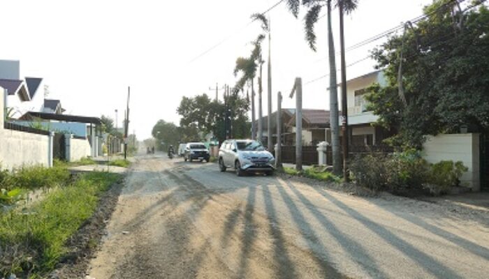 Arus Kendaraan Meningkat, Jalan Sei Bilah Medan Dilebarkan Jadi 6 Meter