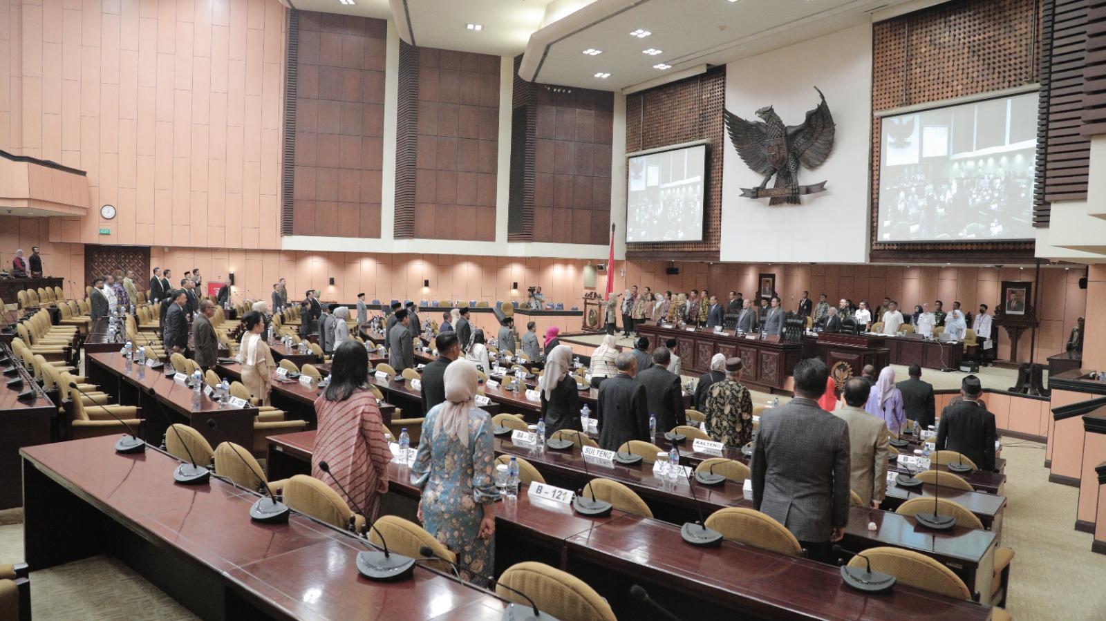 Sidang Paripurna DPD RI Sahkan Keanggotaan Alat Kelengkapan Tahun Sidang 2023-2024