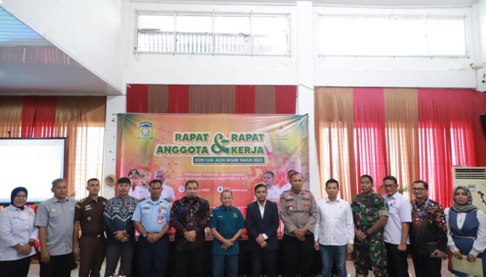 Bupati Minta Pengurus KONI Kompak Harumkan Aceh Besar