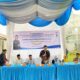 ANGGOTA DPRD Kota Medan, Habiburrahman Sinuraya saat Sosperda no 4 tahun 2012 tentang Sistem Kesehatan Kota Medan, Minggu (6/8) di Jl Perjuangan Link 22 Kel Tanjung Rejo Kec.Medan Sunggal. Waspada/ist