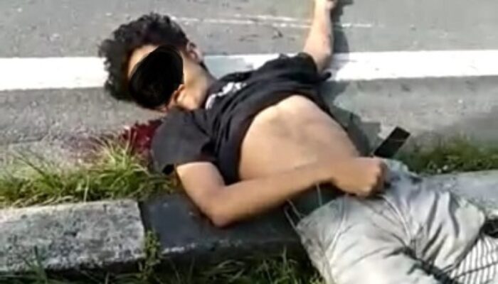 Korban Tewas Di Jalan Juanda Akibat Laka Tunggal