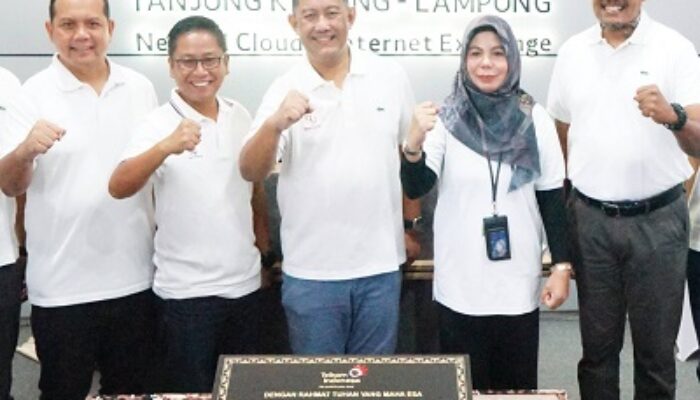 Akselerasi Ekosistem Digital Lampung, Telkom Resmi Komersialkan NeuCentrIX Tanjung Karang