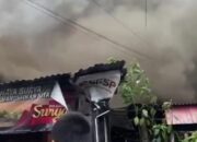 Total 17 Rumah Terbakar Di Bantaran Sungai Deli