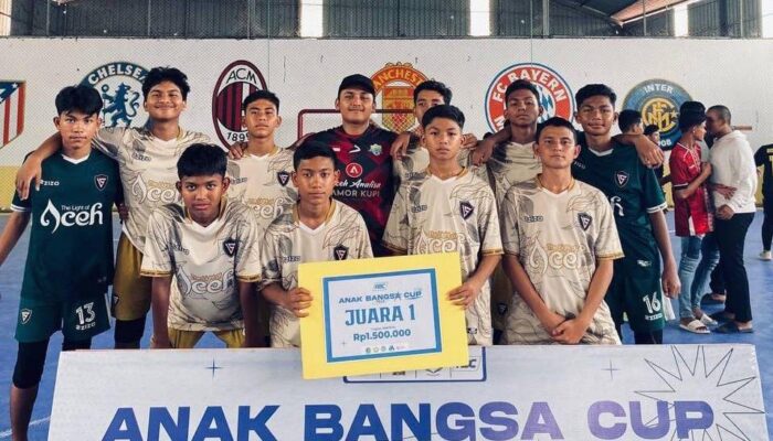 Dayah DQA Juara Futsal Anak Bangsa Cup