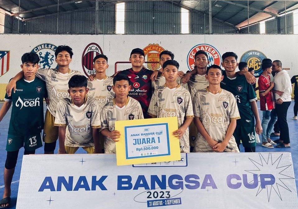 Dayah DQA Juara Futsal Anak Bangsa Cup