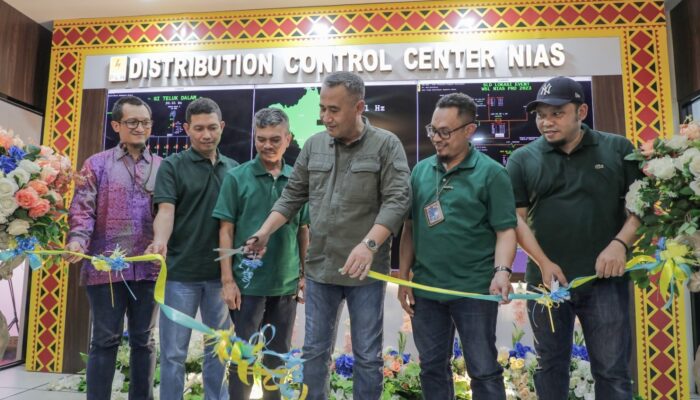 Perkuat Keandalan Sistem Kelistrikan, PLN UID Sumut Resmikan DCC Di Nias