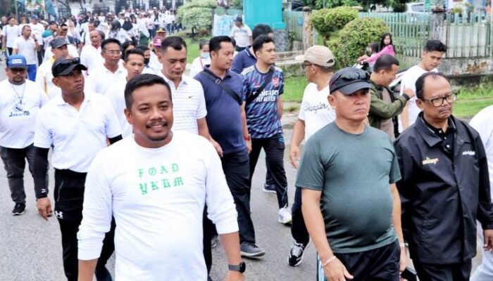 Wabub Simalungun Ikuti Car Free Day Bersama Ratusan Warga