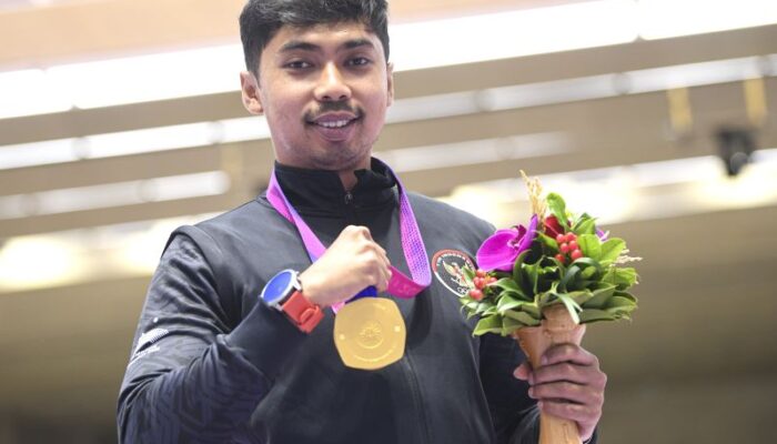 Menembak Sumbangkan Emas Kedua