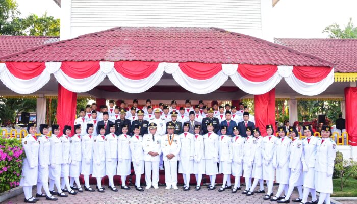 Kepsek Bangga Siswa 1 Kutalimbaru Terpilih Jadi Danton Paskibraka HUT Ke 78 RI