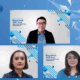 Narasumber dr. Ariska Sinaga, SpPD dari Rumah Sakit Premier Bintaro (kiri bawah), Metta Anggriani, CFP, Perencana Keuangan & Founder Daya Uang, dan Himawan Purnama, Chief Product Officer, Allianz Life Indonesia (atas) saat berfoto di sela Workshop bertajuk “Biaya Medis Naik Terus, Apa yang Sebaiknya Dilakukan?” yang digelar secara online, Rabu (13/9/2023).