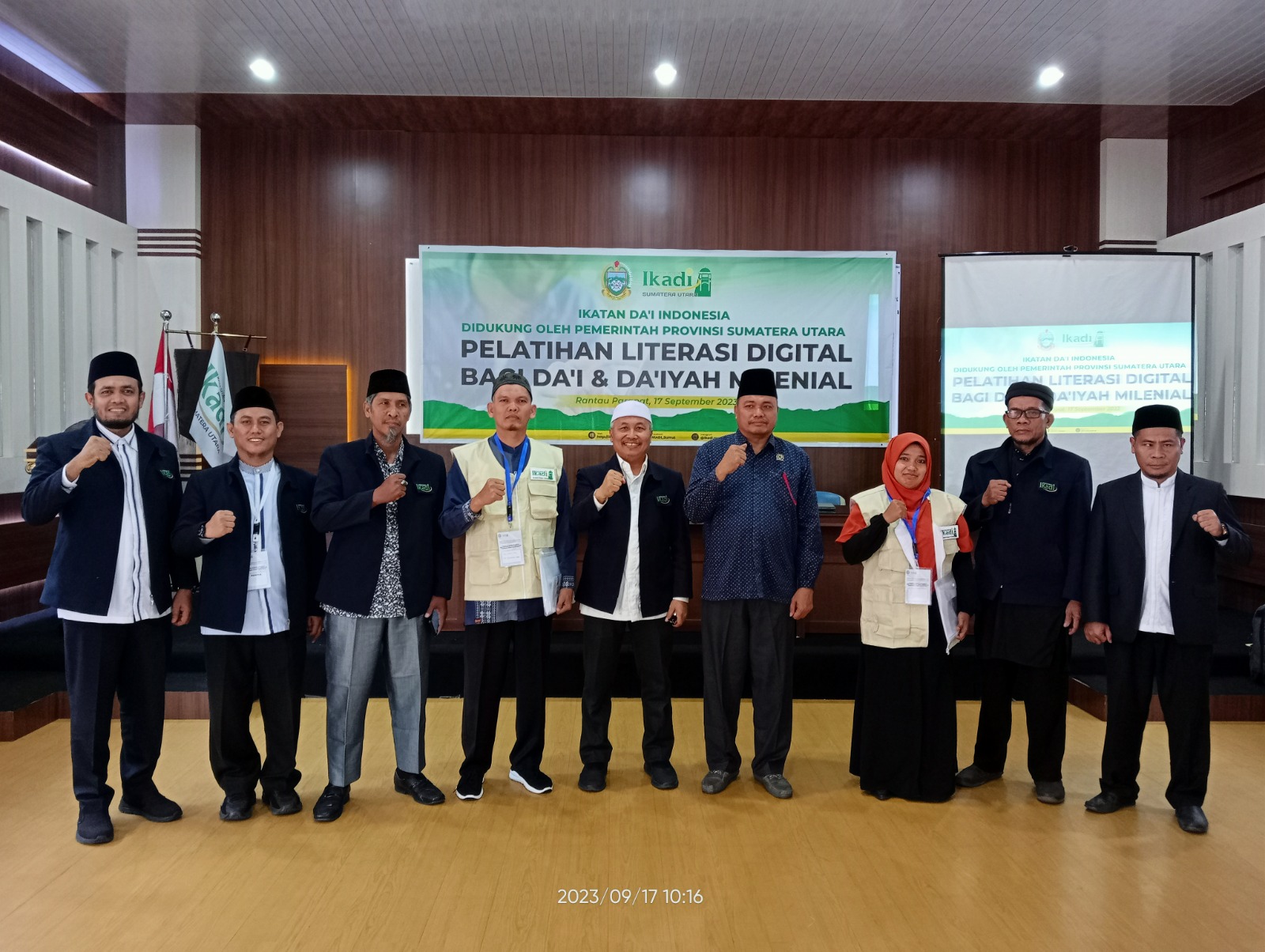 PW IKADI SUMUT Gelar Pelatihan Literasi Digital Bagi Da'i dan Da'iyah Milenial