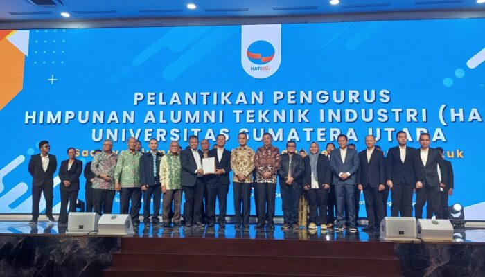 Harun Al Rasyid Dilantik Jadi Ketua HATI, Wagubsu Pesan Berikan Kontribusi Untuk Almamater