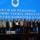 Ir. Harun Al Rasyid, ST, MBA resmi dilantik sebagai Ketua Pengurus Himpunan Alumni Tehnik Industri (HATI) Universitas Sumatera Utara (USU) masa bakti 2023 -2027, Sabtu (2/9/2023).