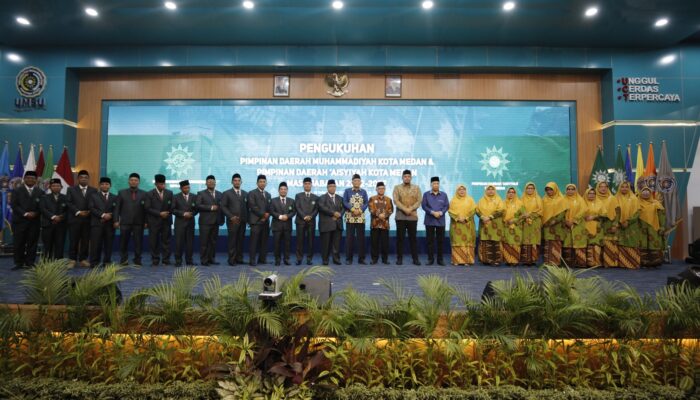 Pimpinan PDM Dan PDA Medan 2022-2027 Dikukuhkan