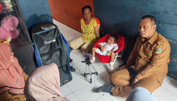 Gubernur Edy Melalui Dinkes Sumut Bantu Balita Gizi Kurang di Medan Denai