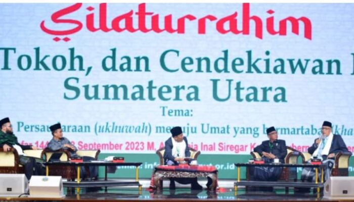 Narasumber Kegiatan Silaturahim Ulama MUISU Tekankan Jaga Ukhuwah