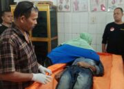 Polres P. Siantar Evakuasi Korban Meninggal Di Gerbang Pasar Dwikora 