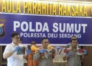 Polresta DS Ringkus 2 Perampok Sopir Taksi Online Gunakan Senjata Api