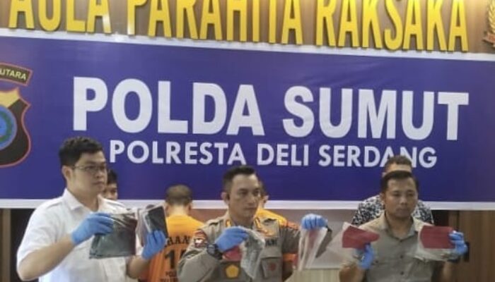 Polresta DS Ringkus 2 Perampok Sopir Taksi Online Gunakan Senjata Api