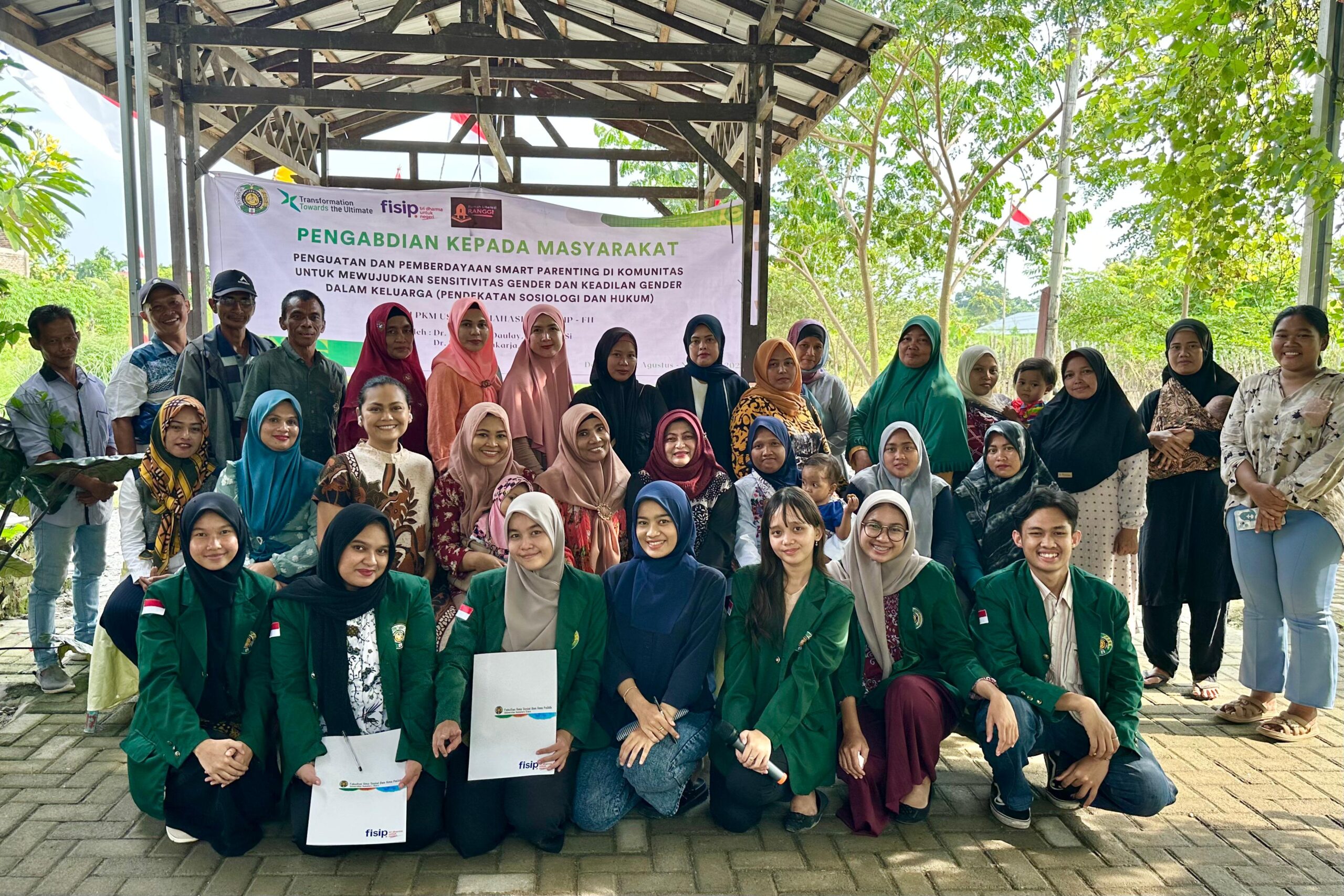 Tim Dosen USU Gelar PKM Di Komunitas Rumah Literasi Ranggi   