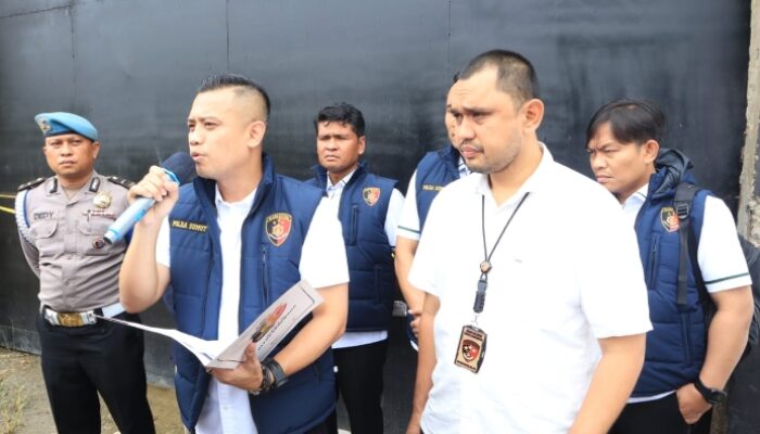 Polisi Gerebek Gudang Pengoplos Elpiji Bersubsidi Di Labura