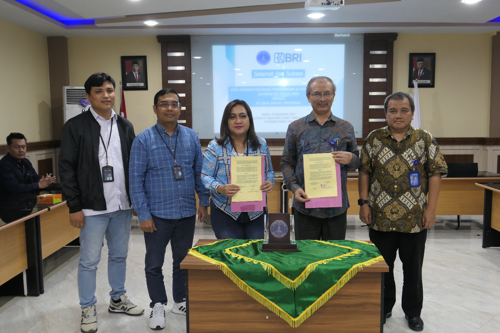 UMA Dan BRI TBk Regional Office Medan Jalin Kerja Sama Berbagai Bidang