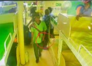 Terekam CCTV, Portir Curi Hp Milik Penumpang KM Kelud