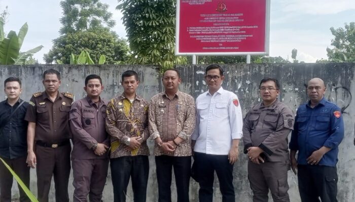 Kejari DS Terima Sita Aset Tanah 5.621 M2 Di Tanjungmorawa