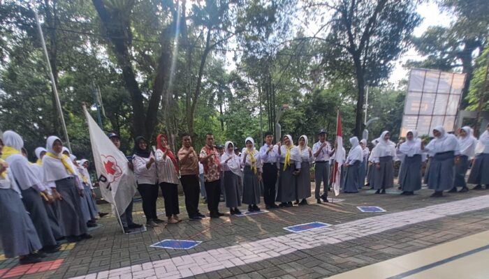 Tingkatkan Karakter Siswa, PMR SMA Harapan Medan Gelar Diklatsar