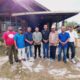DARWIS Harahap bersilaturahmi ke Karang Taruna, Kecamatan Hamparan Perak, Jumat (8/9). Waspada/Ist