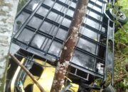 Jalan Multiyears Kembali Ambil Korban, Truk Terperosok Masuk Jurang