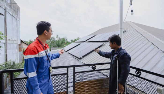 Pertamina EP Rantau Field Hadirkan PLTS Untuk Rumah Kreatif Difabel