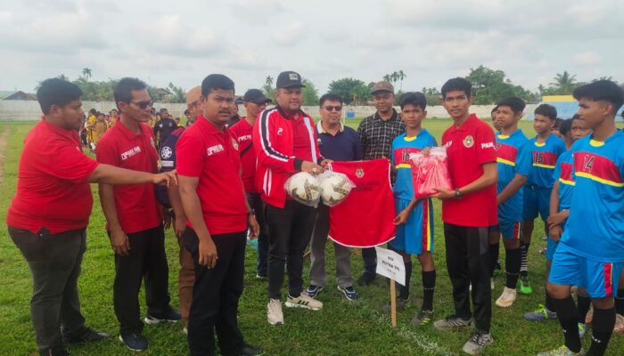 Irfansyah Buka Kompetisi Askot PSSI Langsa U-13 & U-15