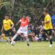 Bupati Sergai Dan Anak Kompak Gempur Pertahanan Mantan Pemain PSDS