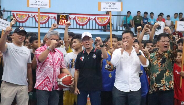 Turnamen Basket Piala Merah Putih Brahrang Cup 2023 Dibuka