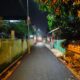 Jalan Eka Sekolah, Kecamatan Medan Johor Selesai Diaspal