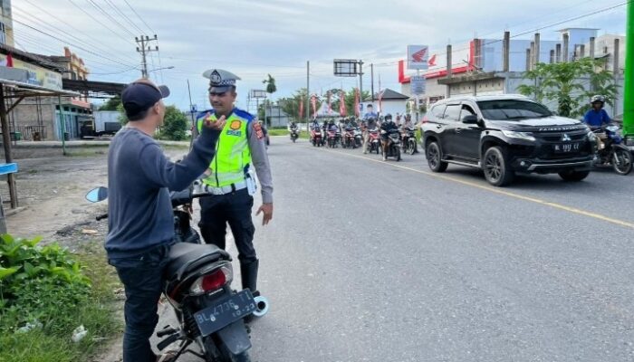 Pelanggaran Lalu Lintas Di Abdya Mayoritas Tak Gunakan Helm