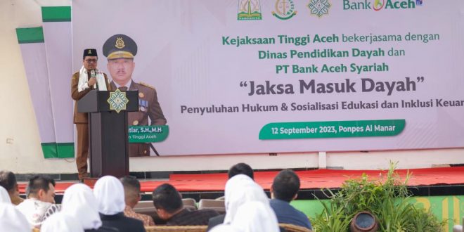 Pemerintah Apresiasi Jaksa Masuk Dayah