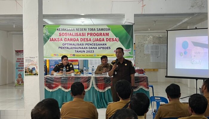 Kejari Tobasa Sosialisasi Jaga Desa